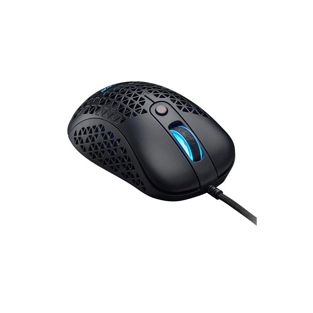XPG Slingshot Mouse Gaming Ottico 12000 DPI – 6 Tasti Retroilluminati RGB, Cavo, Black
