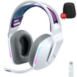 Logitech G G733 Kablosuz RGB 7.1 Surround Ses Oyuncu Kulaklığı - Beyaz 981-000883