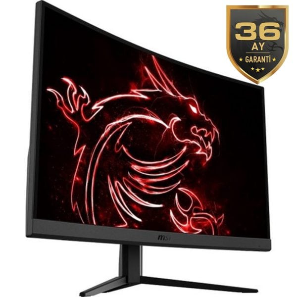 Msi Optix G32cq4 32 Inc 165 Hz 1ms Va Wqhd Freesync Premium Curved Gaming Monitor 1