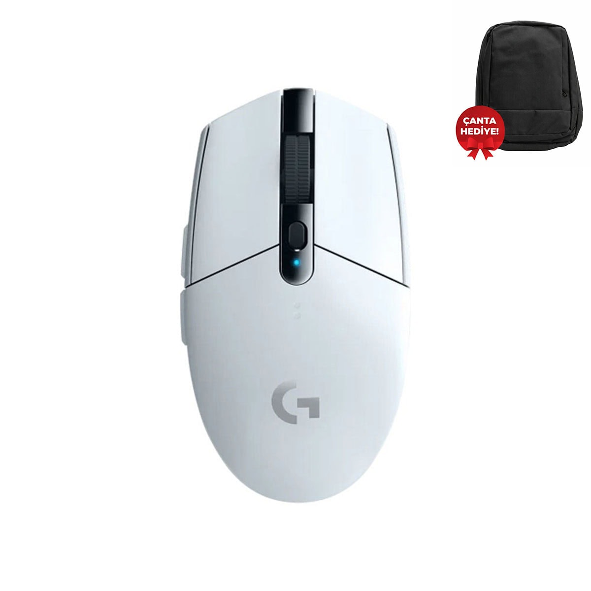 Logitech G305 Lightspeed Kablosuz Beyaz Gaming Mouse (910 005292) – Çanta Hediyeli