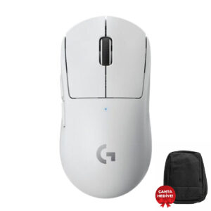 Logitech G Pro X Superlight Ultra Hafif Hero 25.600 Dpi 400 Ips Lightspeed Kablosuz Oyuncu Mouse Beyaz 1