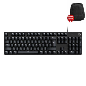 Logitech G G413 SE Türkçe Q Mekanik Gaming Klavye, siyah renkli, kompakt tasarım, yüksek performanslı tuşlar ve dayanıklı yapı ile oyun ve ofis kullanımı için ideal.