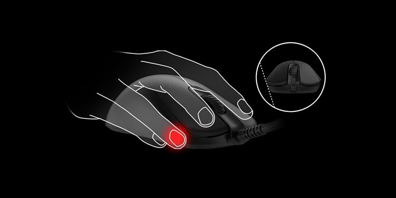 Zowie Za12 C Kablolu Medium Gaming Mouse H2