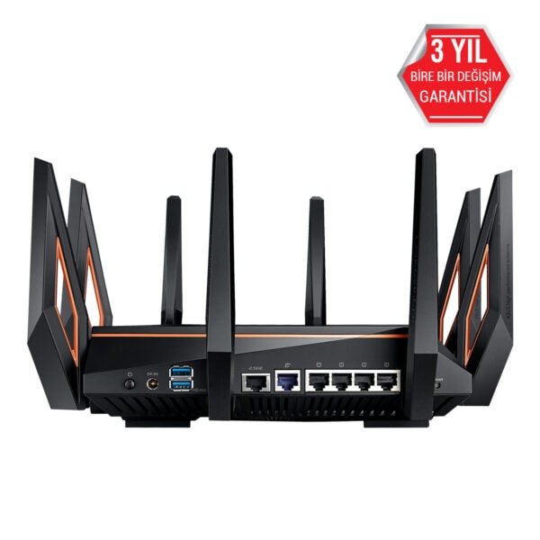 Asus Rog Rapture Gt Ax11000 Tri Band Wifi 6 Aimesh Gaming Router 3