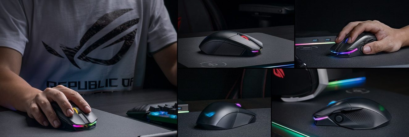 ASUS ROG Chakram P704 RGB Wireless Gaming Mouse (90MP01K0-BMUA00) h10