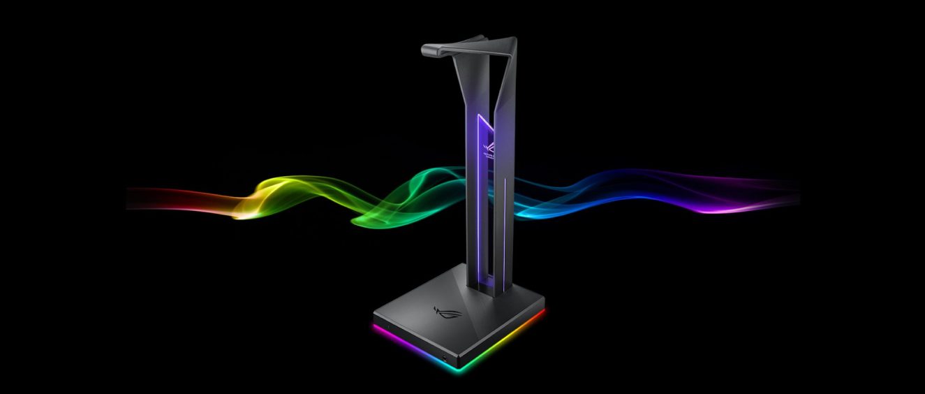 ASUS ROG Throne QI Aura Sync 7.1 Kulaklık Standı h2