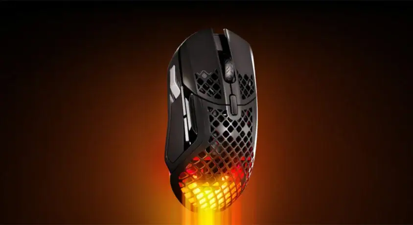SteelSeries Aerox 5 RGB Kablosuz Gaming Mouse h1
