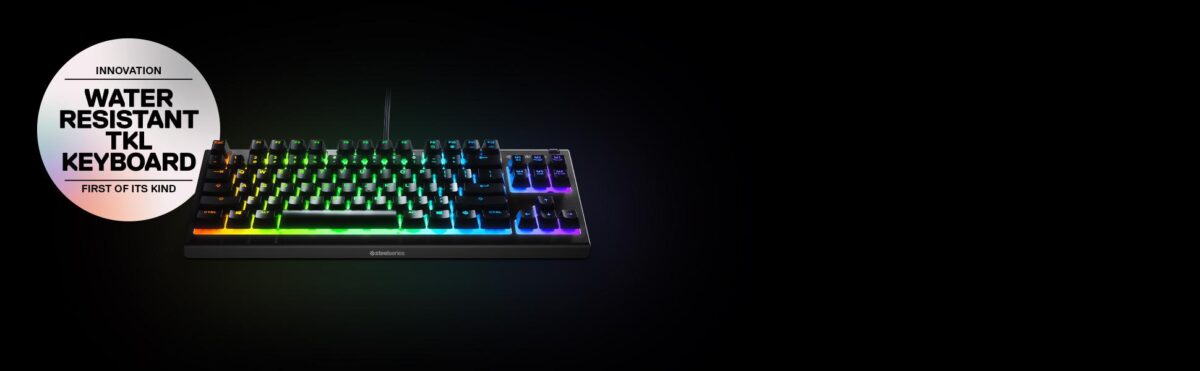 SteelSeries Apex 3 TKL Türkçe RGB Gaming Klavye h2