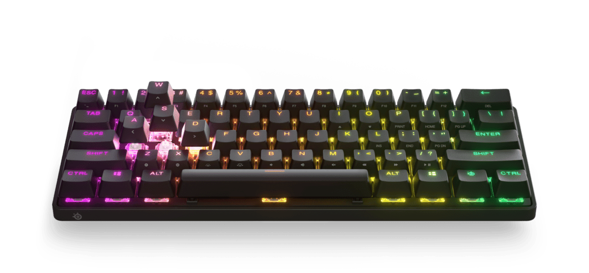 SteelSeries Apex Pro Mini İngilizce RGB Mekanik Kablosuz Gaming Klavye (SSK64843) h4