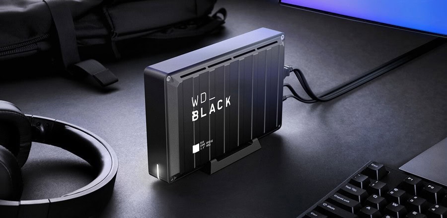 WD Black D10 2,5'' 5TB Drive USB3.2 Taşınabilir Disk WDBA3A0050BBK-WESN h2