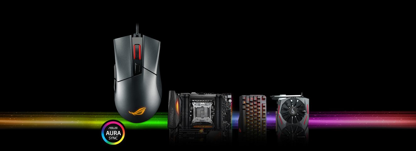 ASUS ROG GLADIUS II ORIGIN 12000 DPI Aura Sync RGB Gaming Mouse h7