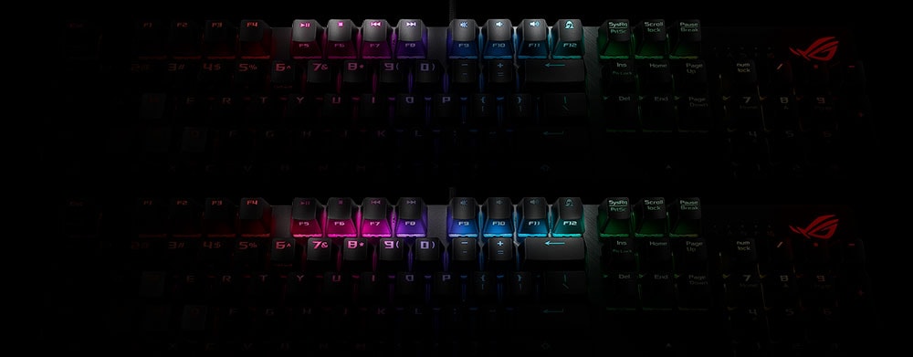 ASUS ROG STRIX Scope ROG NX Red Türkçe RGB Mekanik Gaming Klavye (90MP0186-B0YA00) h3