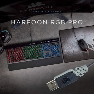 Corsair Harpoon RGB Pro FPS/MOBA Gaming Mouse (CH-9301111-EU) h3