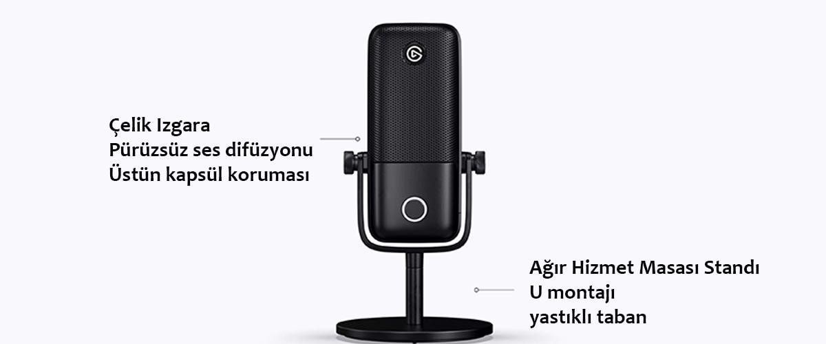 Elgato Wave 1 Yayıncı Mikrofonu h3