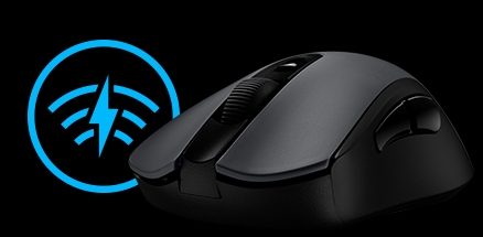 Logitech G G603 LIGHTSPEED 12.000 DPI 500 Saat Pil Ömrü Kablosuz Oyuncu Mouse - Siyah h3