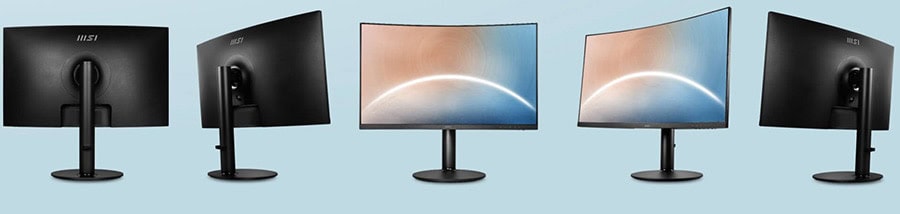 MSI 27 inç MODERN MD271CP CURVED 1500R VA 75Hz 4ms FHD Anti Glare Monitör h3