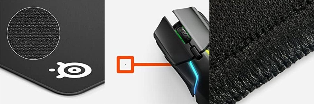 SteelSeries QcK Edge Gaming Mousepad - L h3