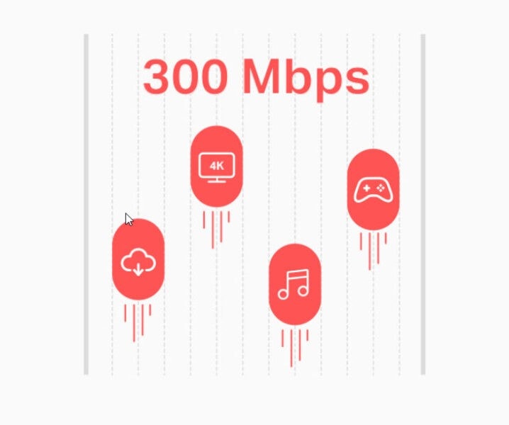 TP-Link Mercusys MW300D 300Mbps Wireless N ADSL2+ Modem Router h3