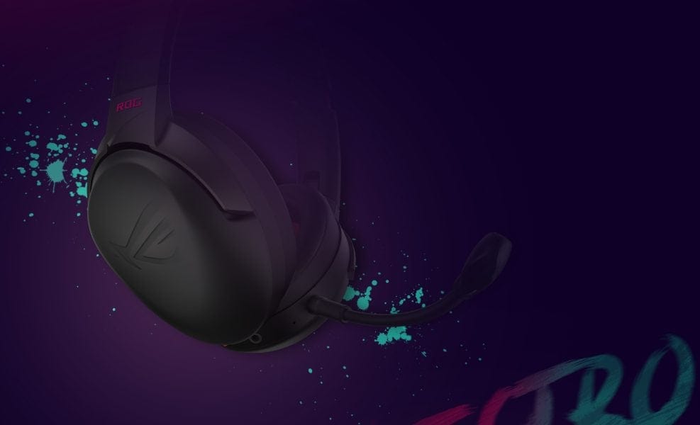 ASUS ROG STRIX GO 2.4 Electro Punk 7.1 Surround Kablosuz Gaming Kulaklık h4