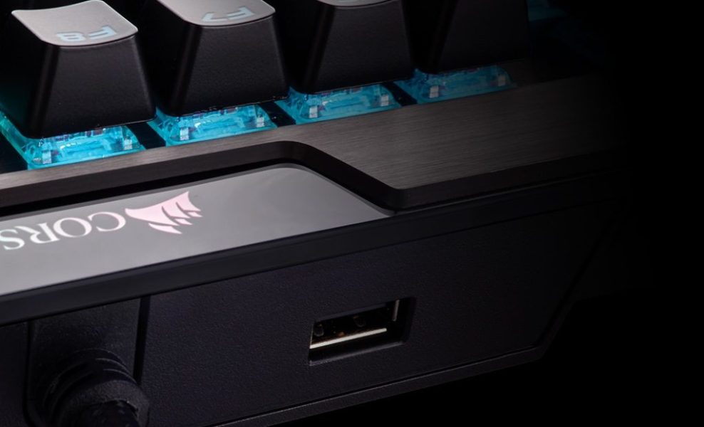 CORSAIR K70 RGB MK.2 Türkçe Cherry MX Red Gaming Mekanik Klavye (CH-9109010-TR) h4