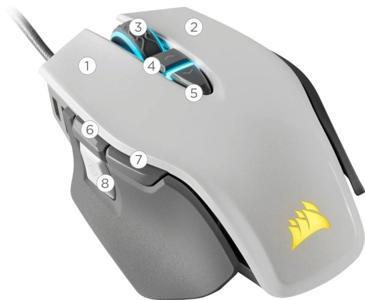 Corsair M65 18.000 DPI RGB Elite Gaming Mouse CH-9309011-EU h4