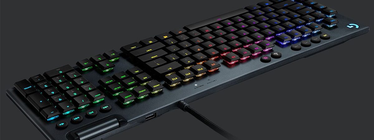 Logitech G815 LightSync RGB GL Tactile Türkçe Mekanik Gaming Klavye h4