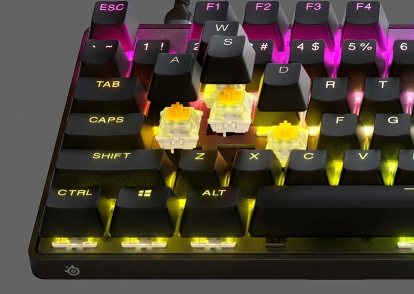 SteelSeries Apex 9 TKL OptiPoint Optical Switch İngilizce (UK) RGB Gaming Klavye h4