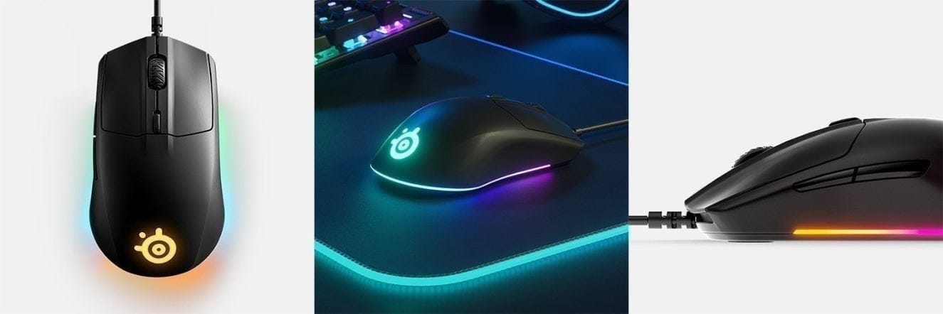 SteelSeries Rival 3 RGB Gaming Mouse (SSM62513) h4