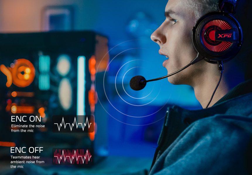 XPG PreCog 7.1 Surround Siyah Gaming Kulaklık (PRECOG BK C V8) h4