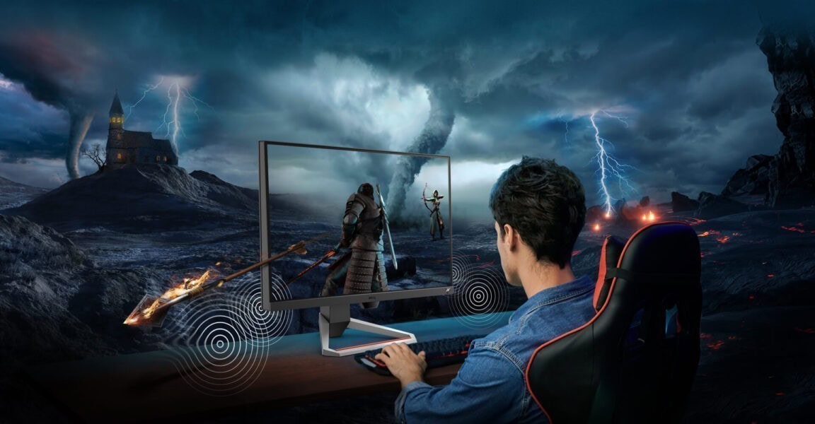 BenQ 24.5" EX2510S 165 Hz 1 ms HDMI DP FreeSync Premium TreVolo HDR10 FHD Gaming Monitör h5