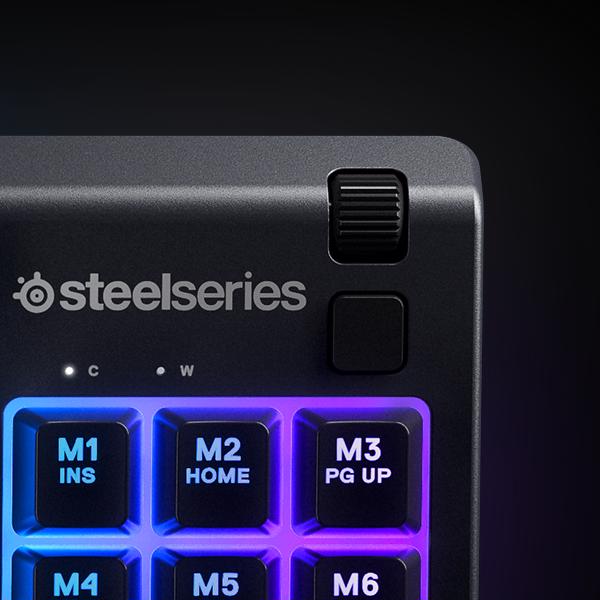 SteelSeries Apex 3 TKL Türkçe RGB Gaming Klavye h5