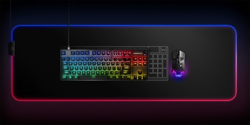 SteelSeries Apex 9 TKL OptiPoint Optical Switch İngilizce (UK) RGB Gaming Klavye h5