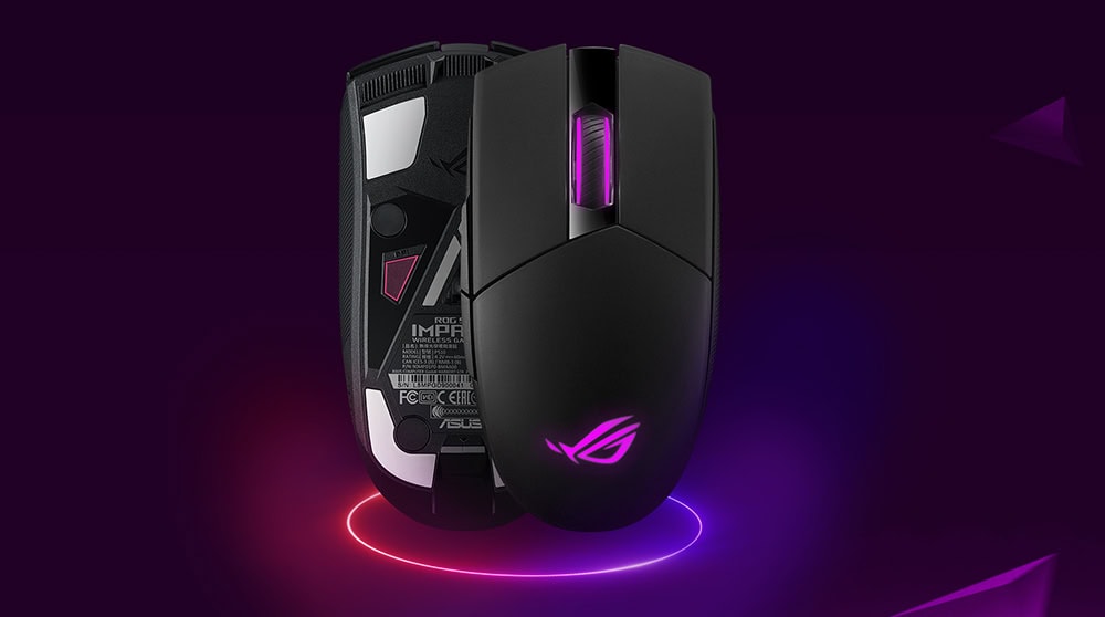 ASUS ROG Strix Impact II Kablosuz RGB Gaming Mouse h8