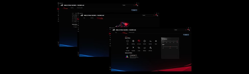 ASUS ROG STRIX Scope ROG NX Red Türkçe RGB Mekanik Gaming Klavye (90MP0186-B0YA00) h7