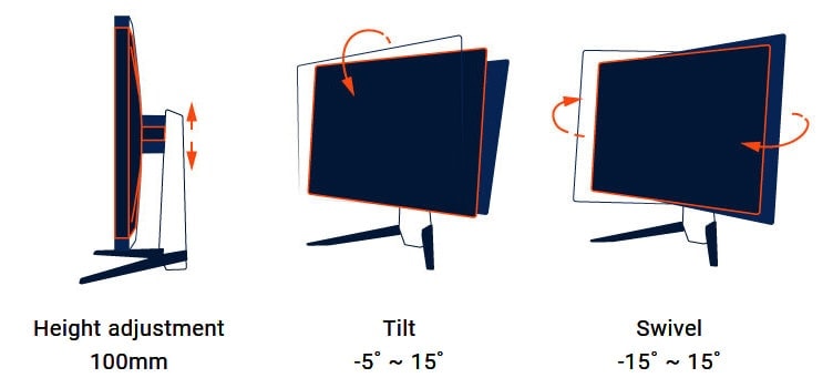 BenQ MOBIUZ EX240N 23,8" 165Hz 1ms FHD VA FreeSync Premium HDR10 Gaming Monitör h8