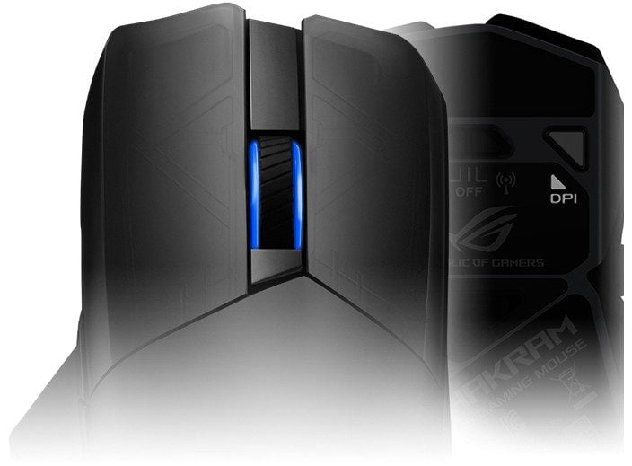 ASUS ROG Chakram P704 RGB Wireless Gaming Mouse (90MP01K0-BMUA00) h8