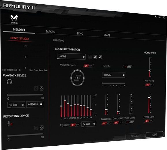 ASUS ROG Throne QI Aura Sync 7.1 Kulaklık Standı h9