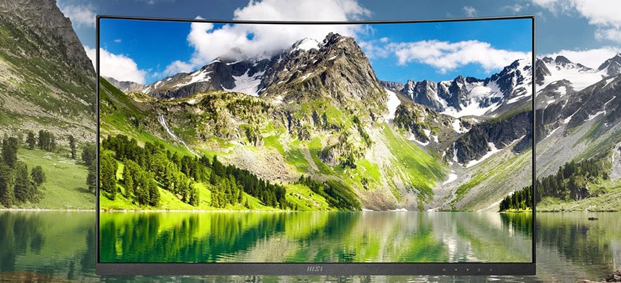 MSI 27 inç MODERN MD271CP CURVED 1500R VA 75Hz 4ms FHD Anti Glare Monitör h9