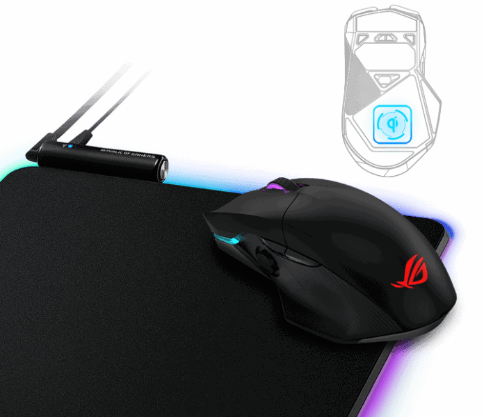 Asus ROG Chakram Core 16.000 DPI 9 Tuş Optik RGB Kablolu Gaming Mouse (90MP01T0-BMUA00) h7