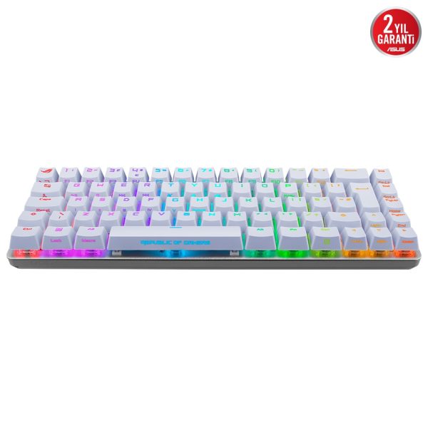 Asus Rog Falchion Ace Nx Red Switch Rgb Mekanik Ingilizce Beyaz Gaming Klavye 2