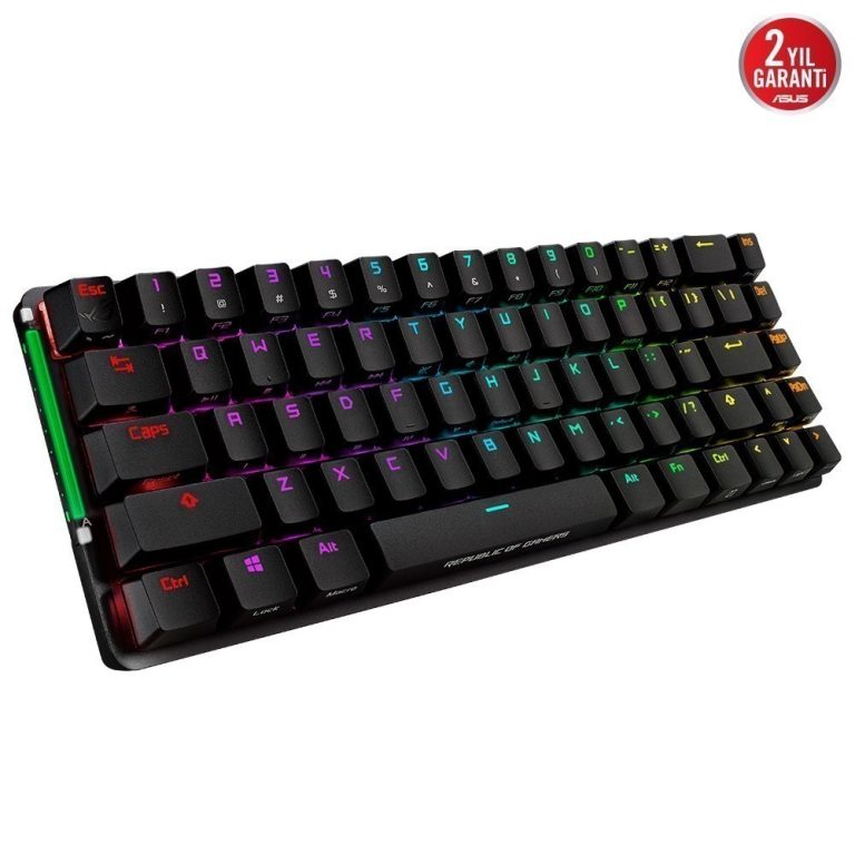 Asus Rog Falchion Cherry Mx Switch Rgb Mekanik Kablosuz Mini Turkce Gaming Klavye 1