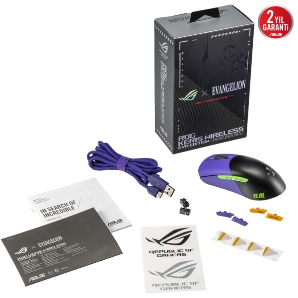 Asus Rog Keris Eva Edition Kablosuz Gaming Mouse 90mp02s0 Bmua00 8