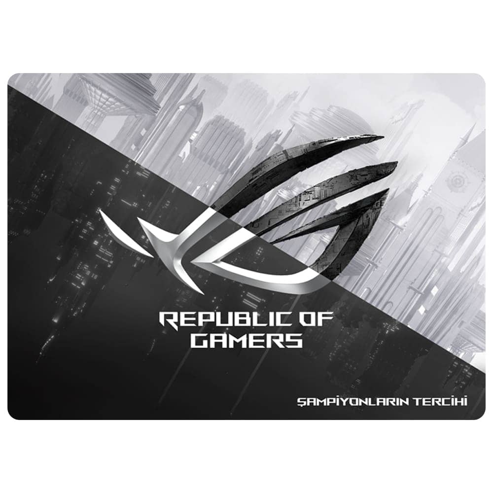 Asus Rog Ozel Dizayn 30x40cm Kaymaz Kaucuk Taban Gaming Mouse Pad 90yv0aj8