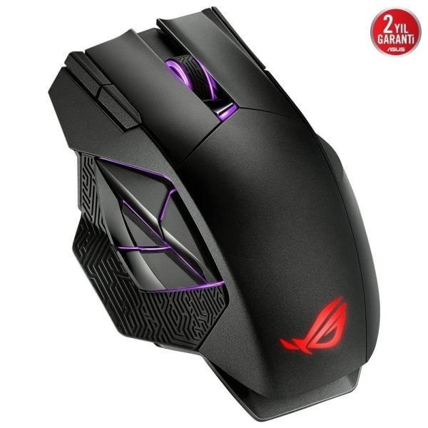 Asus Rog Spatha X Aura Sync Rgb Siyah Gaming Mouse 2