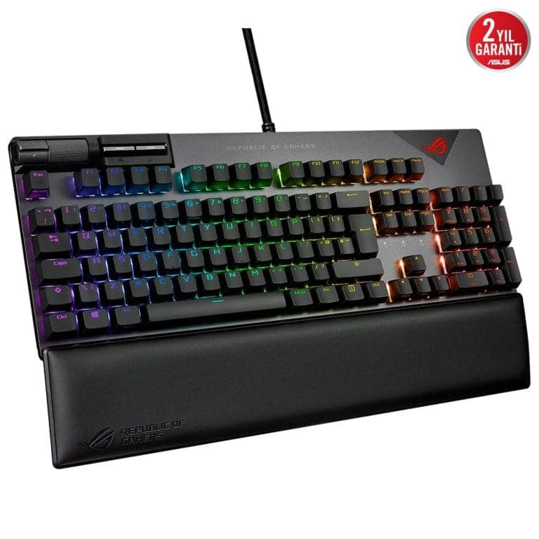 Asus Rog Strix Flare Ii Aura Sync Rgb Kablolu Mekanik Gaming Klavye 1