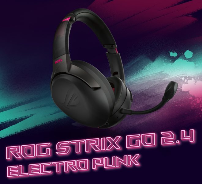 ASUS ROG STRIX GO 2.4 Electro Punk 7.1 Surround Kablosuz Gaming Kulaklık h1