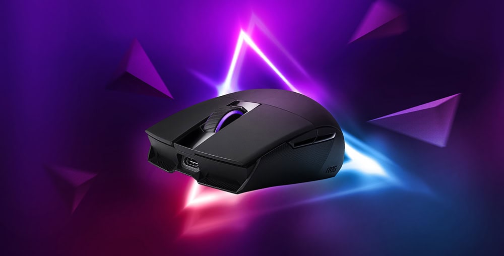 ASUS ROG Strix Impact II Kablosuz RGB Gaming Mouse h1