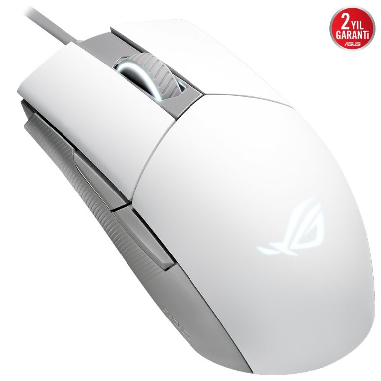 Asus Rog Strix Impact Ii Rgb Beyaz Gaming Mouse 1