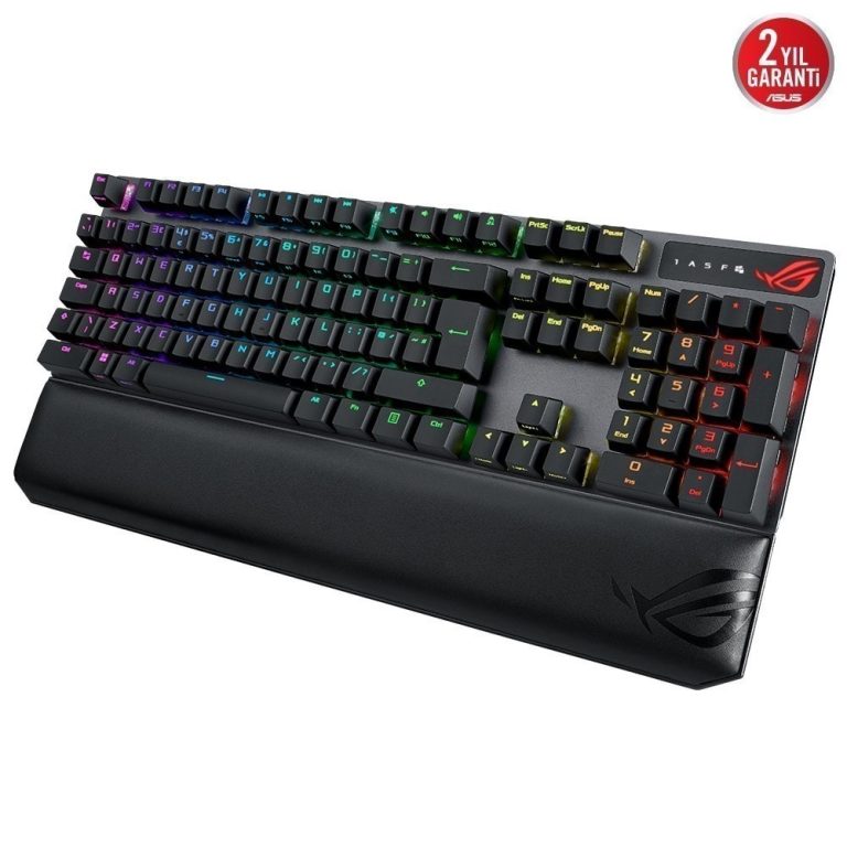 Asus Rog Strix Scope Nx Wireless Deluxe Rog Nx Red Switch Kablosuz Rgb Mekanik Oyuncu Klavyesi 4