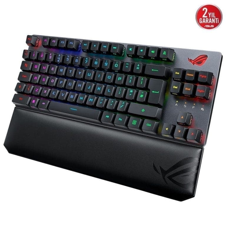 Asus Rog Strix Scope Rx Tkl Wireless Deluxe Rog Rx Red Optik Mekanik Gaming Klavye 3